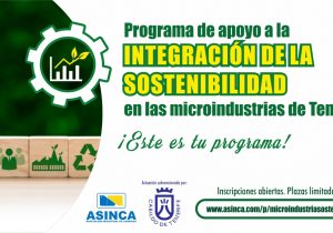 La pequeña industria de Tenerife podrá impulsar su sostenibilidad con este programa gratuito de ASINCA, en colaboración con Plan B Group